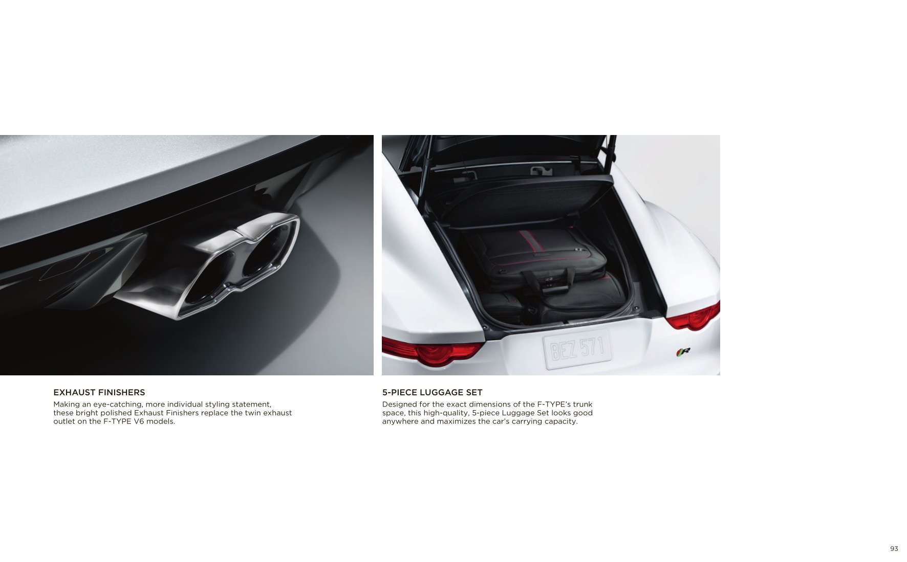 2014 Jaguar F-Type Brochure Page 76